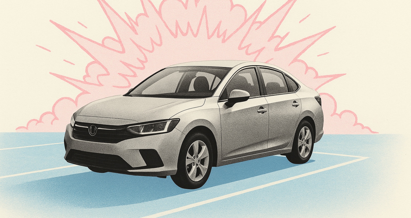 En pleine canicule, votre voiture peut devenir dangereuse à cause de quelques objets ! © XD avec ChatGPT