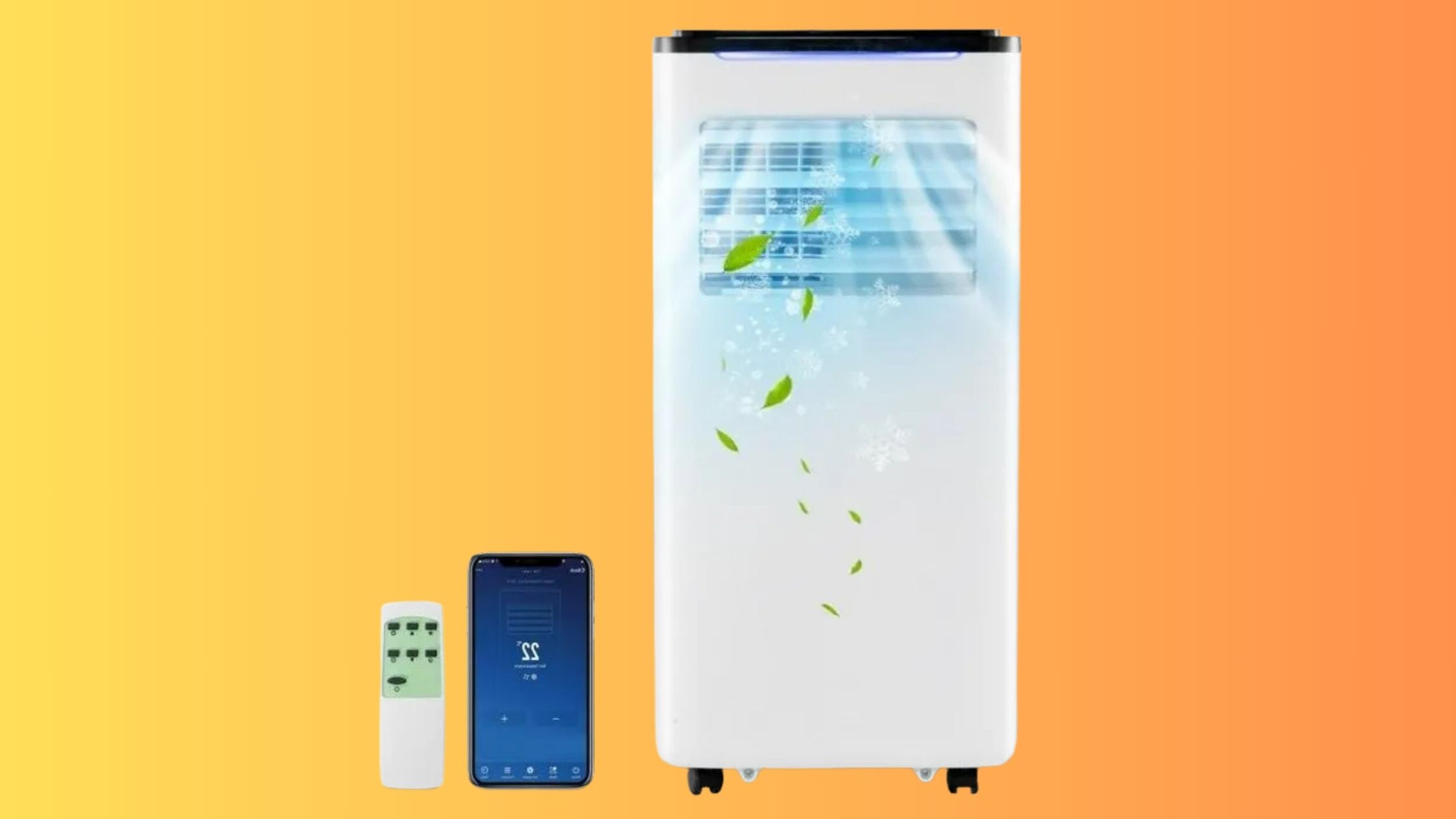 Le climatiseur mobile 4 en 1 RELAX4LIFE subit une remise de 320 € durant les solde : une aubaine face à la canicule © Cdiscount