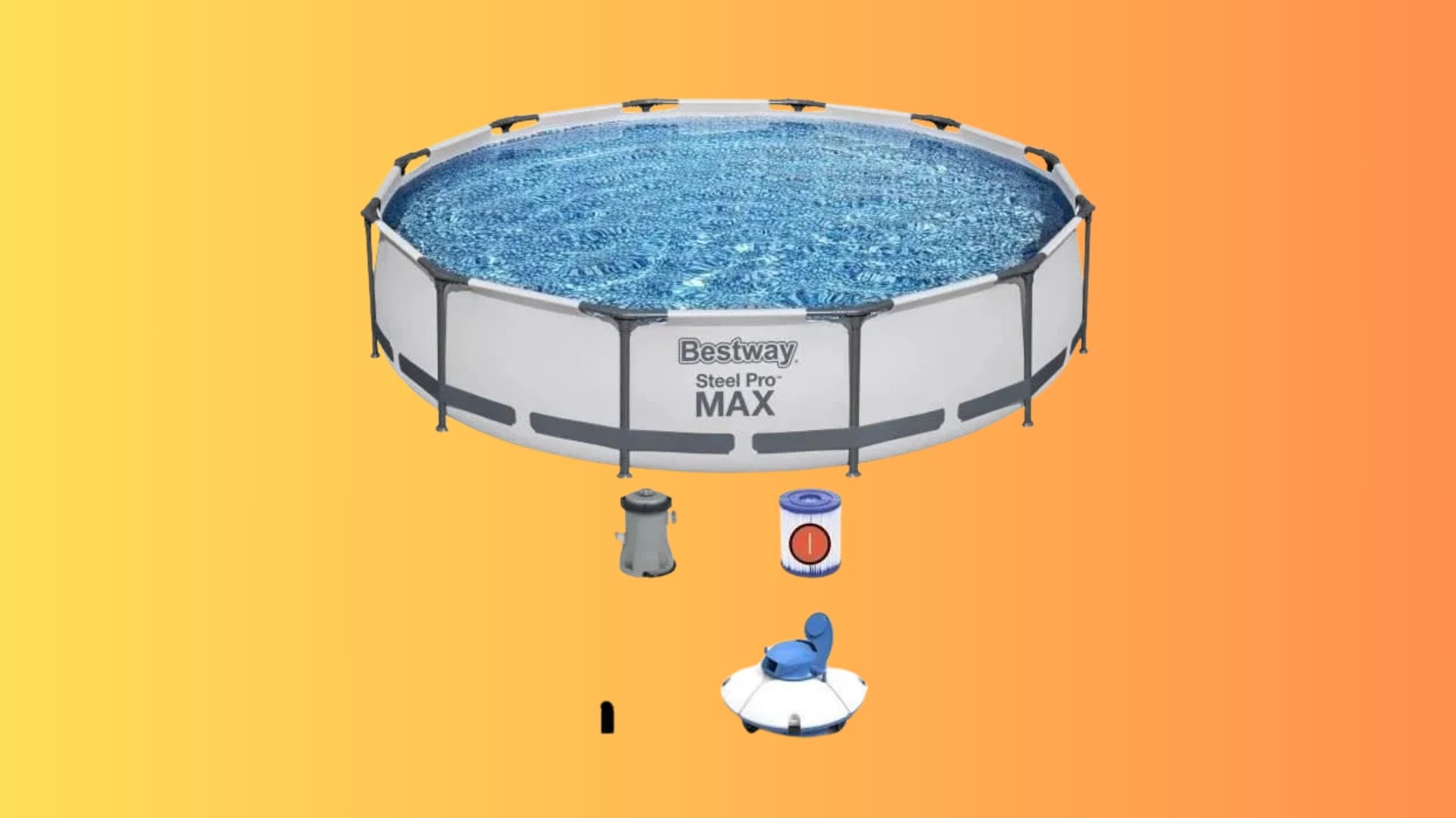 Soldes d'été : ce kit piscine hors sol Bestway Steel Pro Max est à prix cassé © Cdiscount
