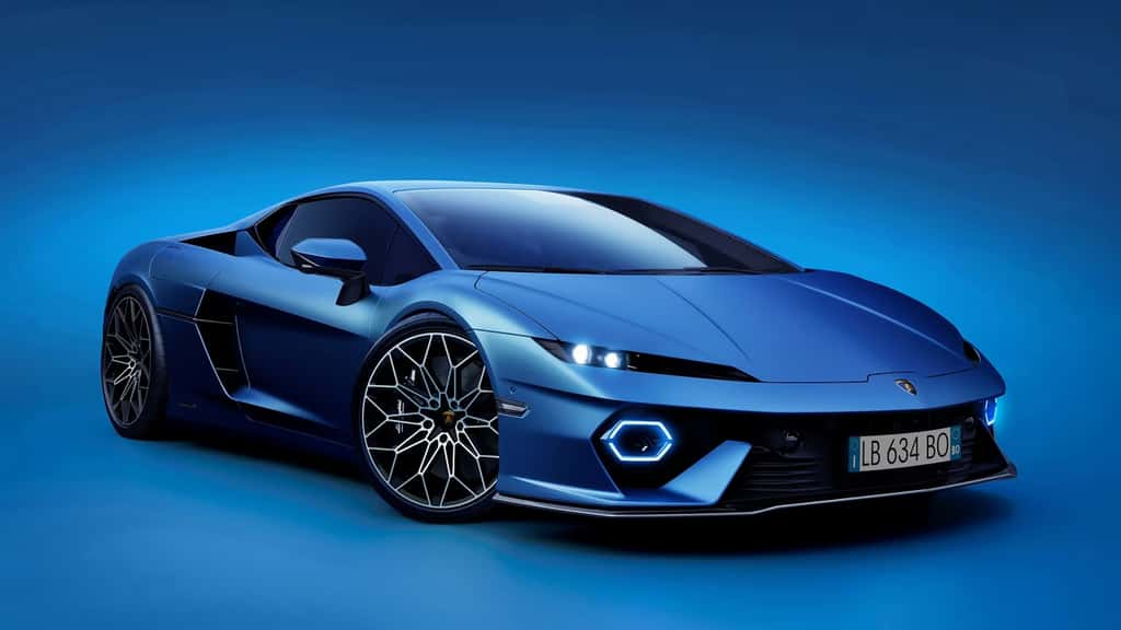 La Temerario est la première supercar hybride rechargeable. © Lamborghini