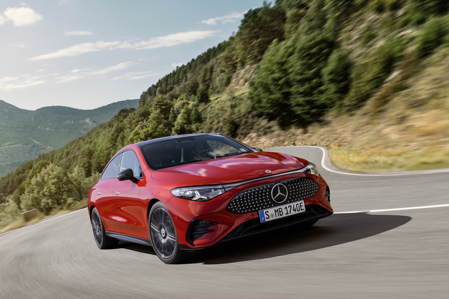 La nouvelle CLA sera disponible en version électrique mais aussi en hybride 48 volts. © Mercedes-Benz