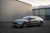 Mercedes intègre un nouvel éclairage pour indiquer la conduite autonome sur ces véhicules de test. © Mercedes Benz