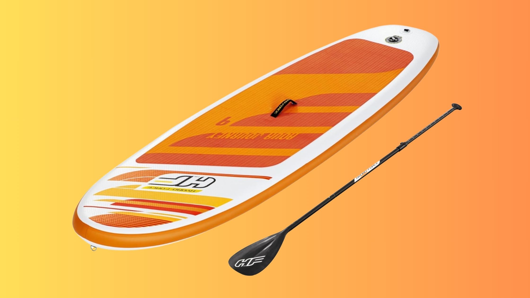 Ce stant-up de paddle gonflable fait l'objet d'une belle remise durant les soldes © Amazon