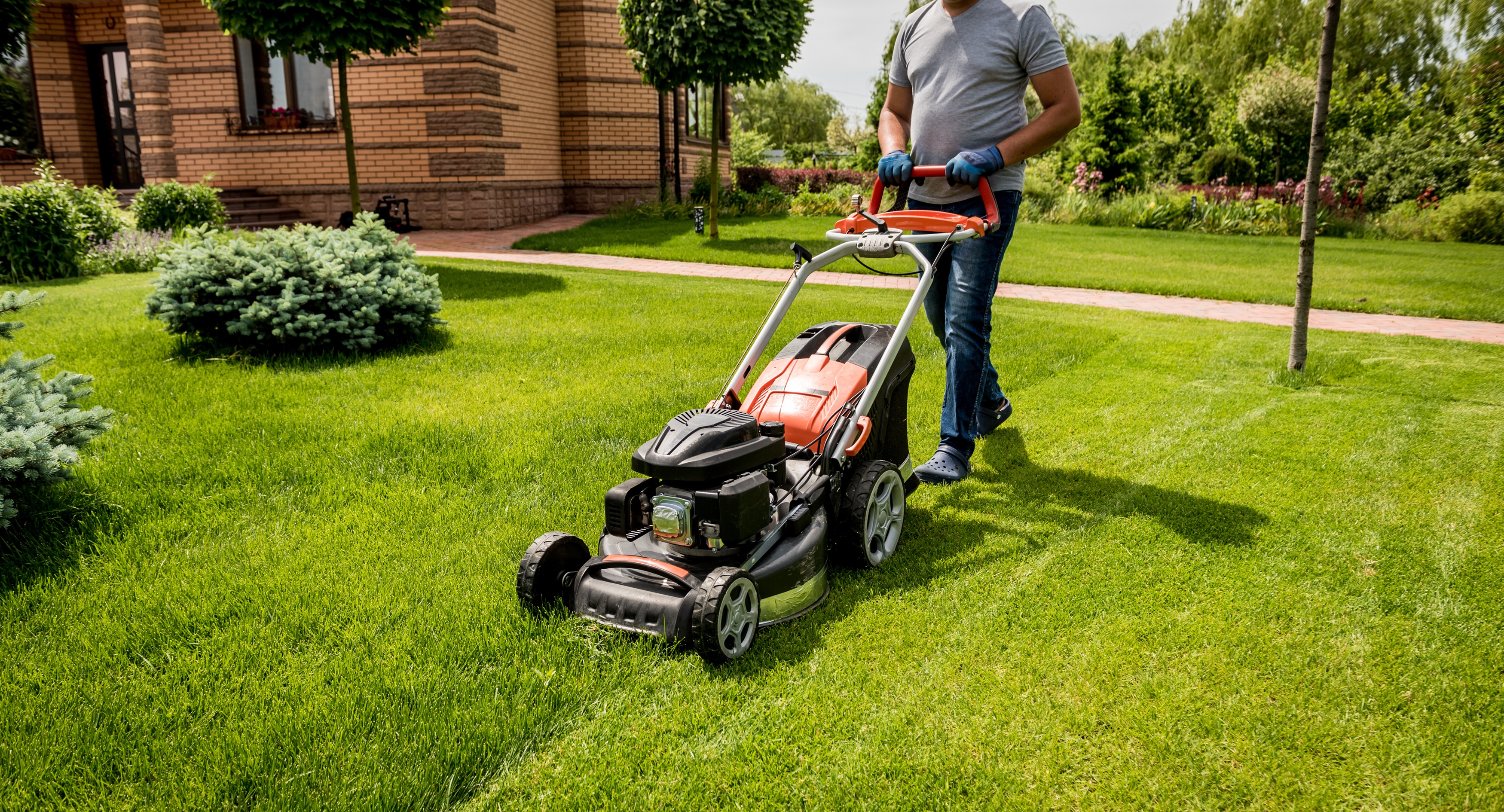 Tondre à ras sa pelouse n'est pas une bonne action pour l'environnement. © romaset, Adobe Stock